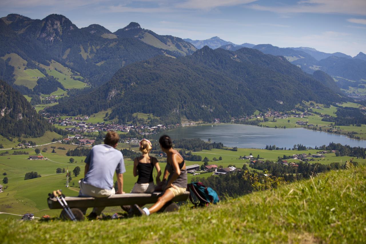 Postgasthof Fischerwirt Walchsee Exterior foto